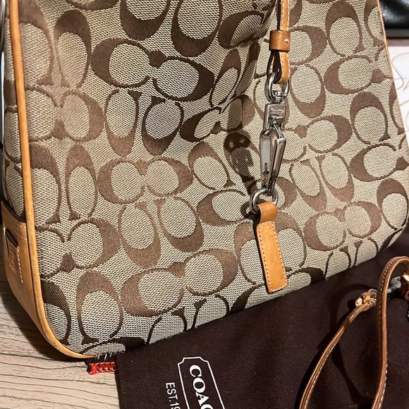 Coach Purse and Wristlet with Dust Bag - Picture 2 of 14